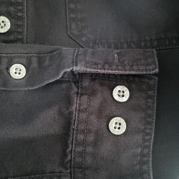 Harley Davidson Button Up Longsleeve Graphic Skirt Size XL - Picture 8 of 11